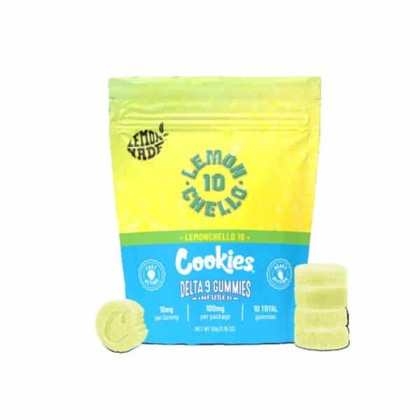 Gummies THC Delta-9 Cookies Lemonchello 10