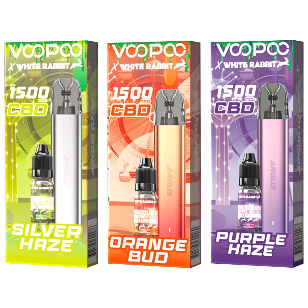 Pack G2 Mini Voopoo x White Rabbit CBD
